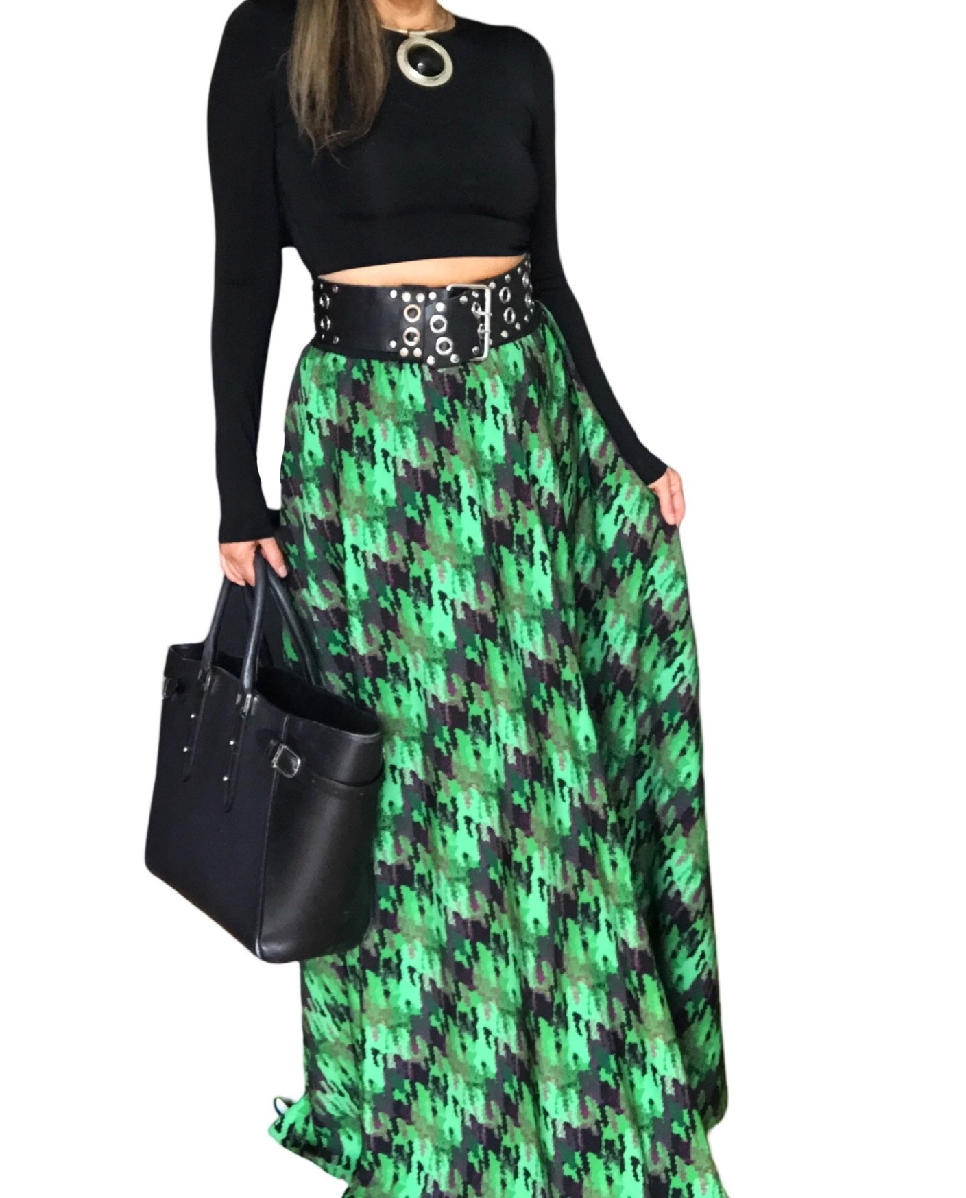 dlouhá sukně - maxi sukně BOROS SK-L-GRB02